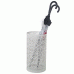 Chapeleiro Suporte Guarda Chuvas de Metal Pintado Branco